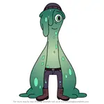How to Draw Slime Monster from Star vs the Forces of Evil