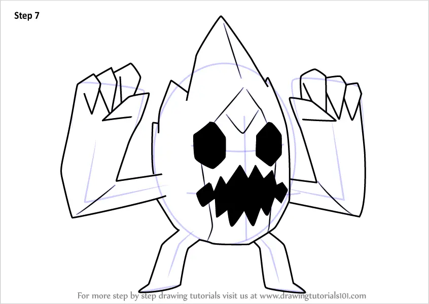 Learn How to Draw Ice Monster from Steven Universe Steven Universe 