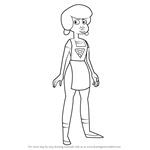 How to Draw Jenny Pizza from Steven Universe