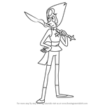 How to Draw New Pearl from Steven Universe
