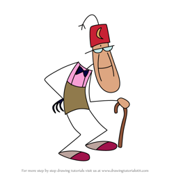 How to Draw Mr. Doddler from Stickin' Around