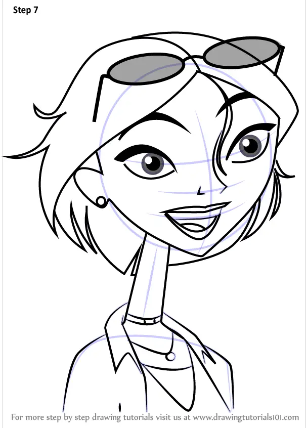  Learn How to Draw Heidi from Stoked Stoked Step by Step 