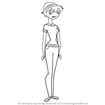 How to Draw Maddie from Stoked