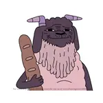How to Draw Bearded Sheep from Summer Camp Island
