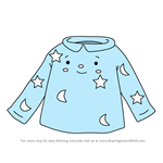 How to Draw Pajamas from Summer Camp Island