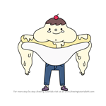 How to Draw Popular Banana Split from Summer Camp Island