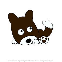 How to Draw Kuro from Tama and Friends