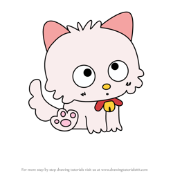 How to Draw Momo from Tama and Friends