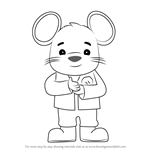 How to Draw DoorMouse from Team Umizoomi