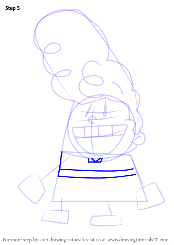 How to Draw Harold Hutchins from The Adventures of Captain Underpants ...