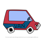 How to Draw VAN from The Alphabet Lore