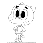 How to Draw Gumball Watterson from The Amazing World of Gumball