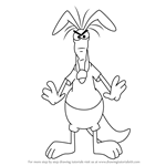 How to Draw The Aardvark from The Ant and the Aardvark