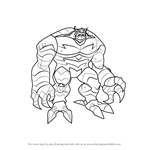 How to Draw Abomination from The Avengers - Earth's Mightiest Heroes!