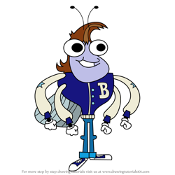 How to Draw Aldrin Pesky from The Buzz on Maggie