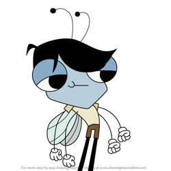 How to Draw Brad Montergoe from The Buzz on Maggie