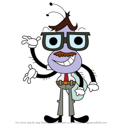 How to Draw Chauncey Pesky from The Buzz on Maggie