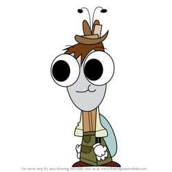 How to Draw Chip from The Buzz on Maggie