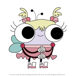 How to Draw Lucy from The Buzz on Maggie