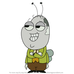 How to Draw Principal Peststrip from The Buzz on Maggie