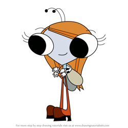 How to Draw Tammy Zesty from The Buzz on Maggie