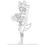 How to Draw Princess Mandie from The Fairly OddParents