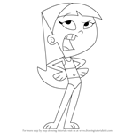 How to Draw Trixie Tang from The Fairly OddParents