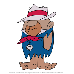 How to Draw Big Louie from The Flintstones