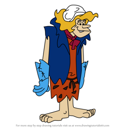 How to Draw Bronto from The Flintstones