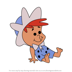 How to Draw Egbert Boulder from The Flintstones