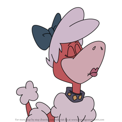How to Draw Fluffy from The Flintstones