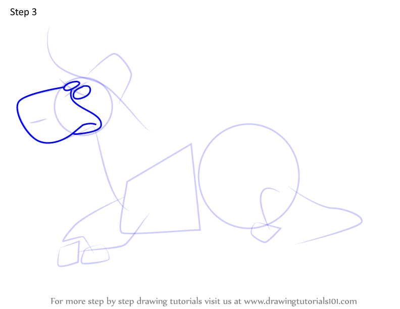 How to Draw Percy from The Flintstones (The Flintstones) Step by Step ...