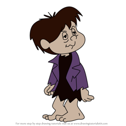 How to Draw Stoney from The Flintstones