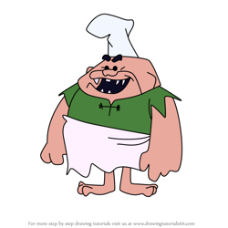 How to Draw Wormstone from The Flintstones