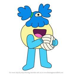 How to Draw Champsa from The Fungies!