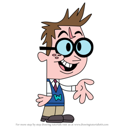 How to Draw Nigel Planter from The Grim Adventures of Billy & Mandy