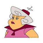How to Draw Jane_s Mother from The Jetsons
