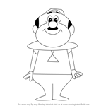 How to Draw Mr. Spacely from The Jetsons