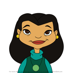 How to Draw Barbara Lee from The Life and Times of Juniper Lee