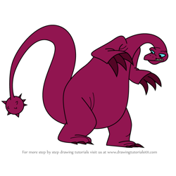 How to Draw Dracotta Beast from The Life and Times of Juniper Lee
