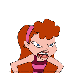 How to Draw Rachel Irwin from The Life and Times of Juniper Lee