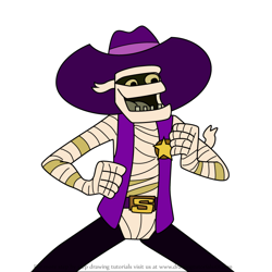 How to Draw Skeeter from The Life and Times of Juniper Lee