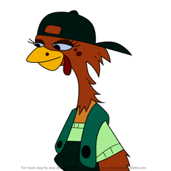 How to Draw Susan from The Life and Times of Juniper Lee