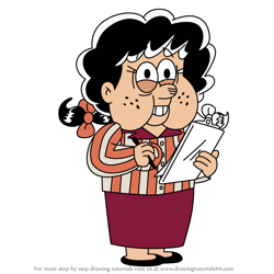 How to Draw Auntie Pam from The Loud House