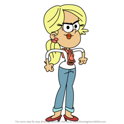 How to Draw Carly Miller from The Loud House