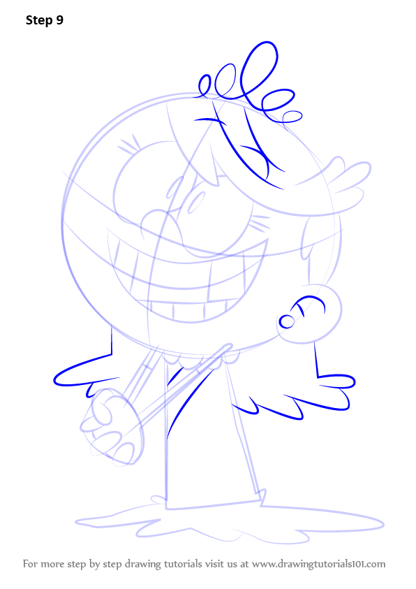Step by Step How to Draw Lola Loud from The Loud House ...