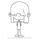 How to Draw Lucy Loud from The Loud House