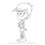 How to Draw Luna Loud from The Loud House