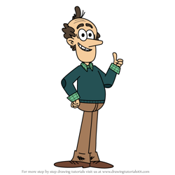 How to Draw Lynn Sr. from The Loud House