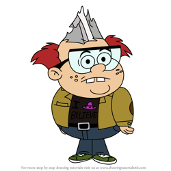 How to Draw Mr. Gurdle from The Loud House